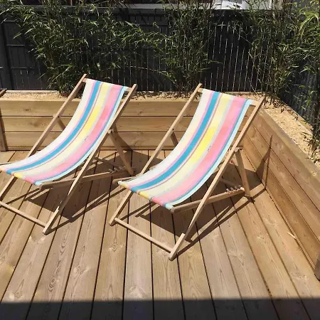 350 M De La Avec Terrasse Bois Apartamento Saint-Jean-de-Monts